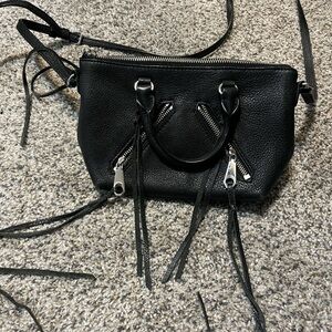 Rebecca Minkoff Black Leather Crossbody Bag